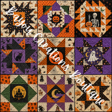 Load image into Gallery viewer, Spooky Quilt 4