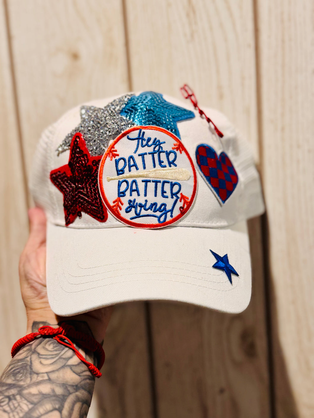 Hey Batter Patch Hat